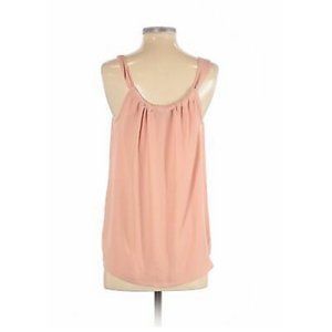LOFT Pink Sleeveless Blouse